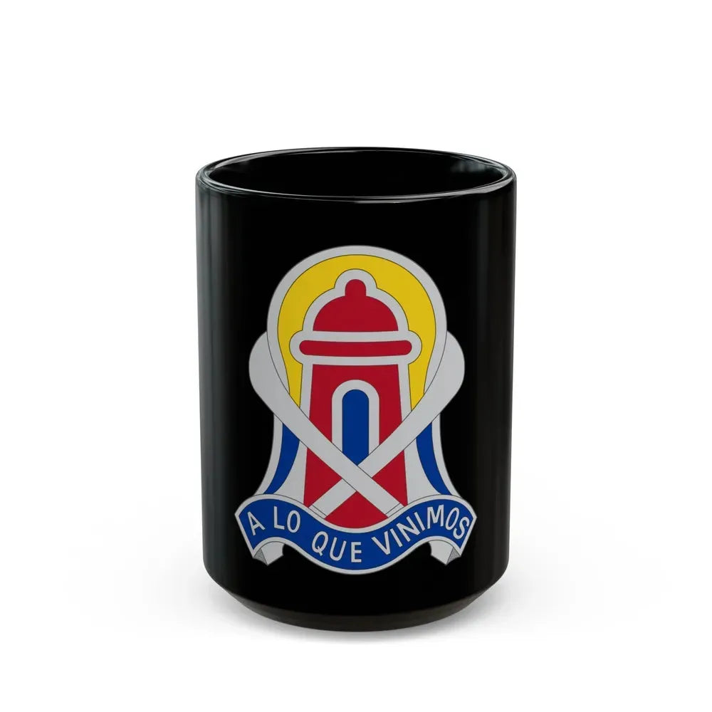 92 Military Police Brigade 2 (U.S. Army) Black Coffee Mug 15oz - Go Mug Yourself