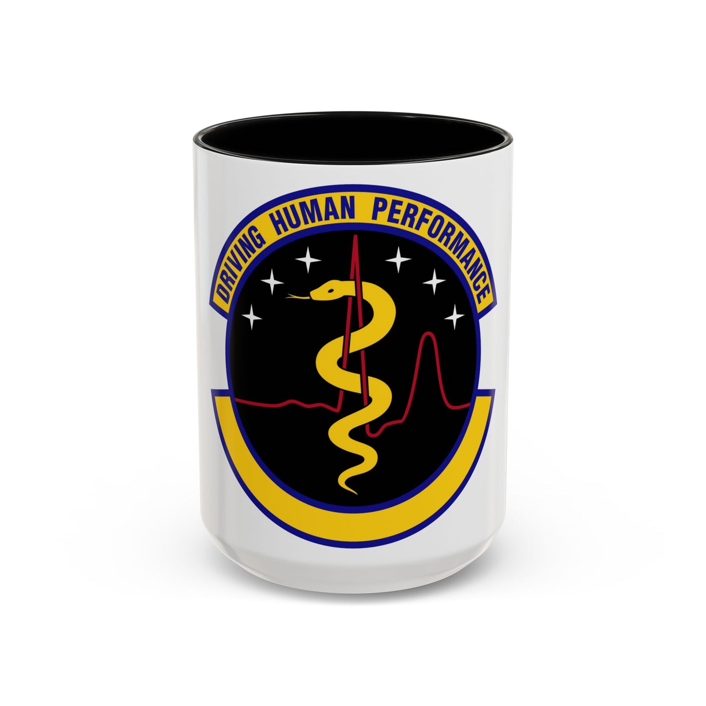 21 Operational Medical Readiness Squadron USSF (U.S. Air Force) Accent Coffee Mug