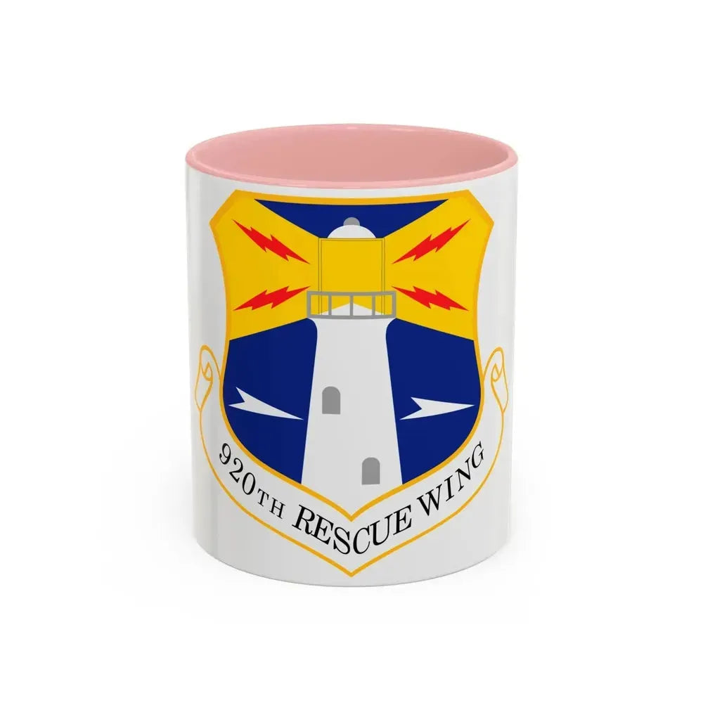 920th Rescue Wing (U.S. Air Force) Accent Coffee Mug - Go Mug Yourself