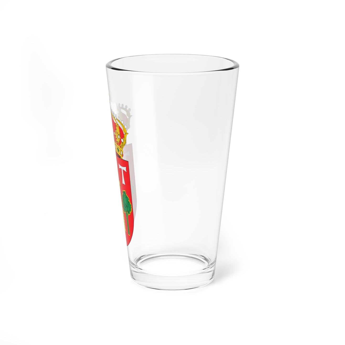 Escudo de Aguarón (Spain) (Coat of Arms) Pint Glass 16oz