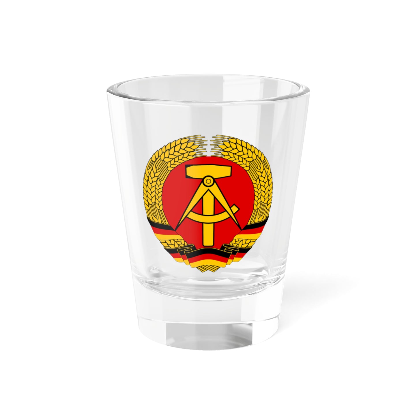Coat of arms of East Germany - Shot Glass 1.5oz