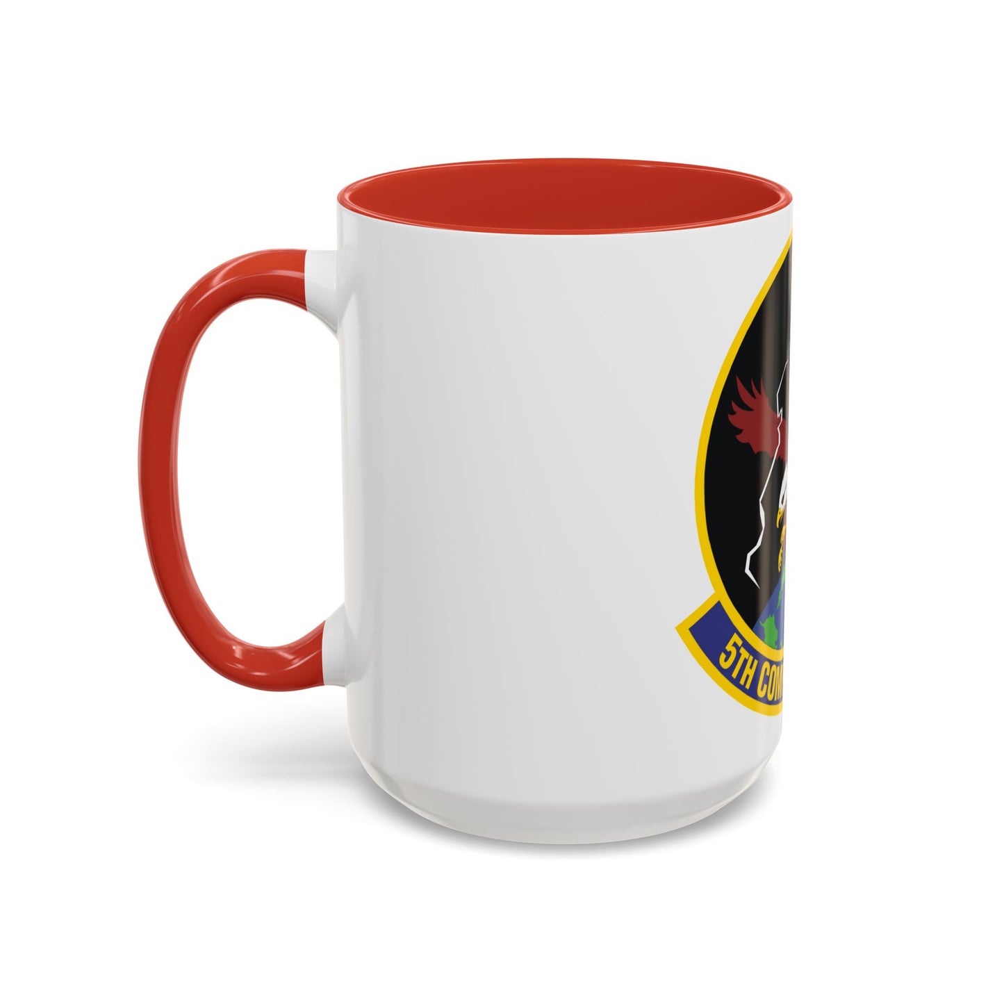 5 Comptroller Squadron AFGSC (U.S. Air Force) Accent Coffee Mug