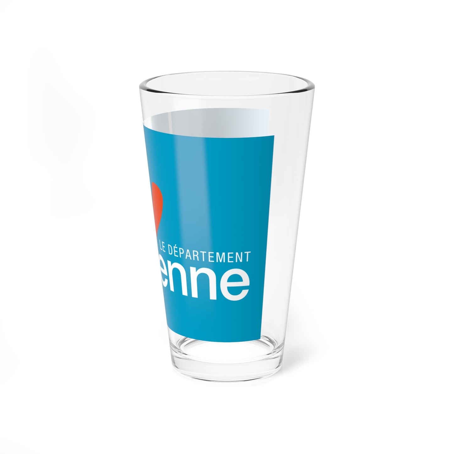 Flag of the Department of Vienne (France) Pint Glass 16oz