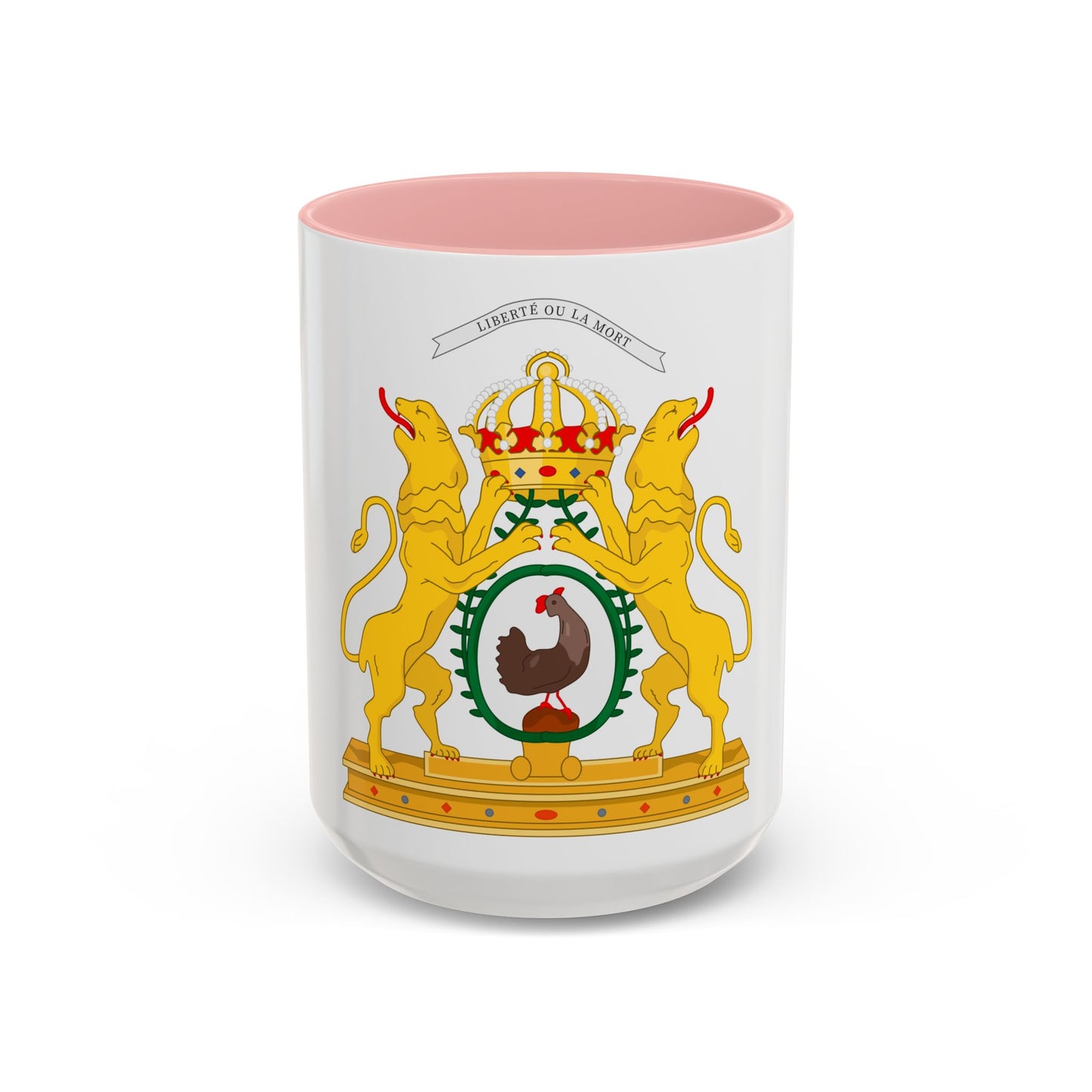 Coat of arms of the First Empire of Haiti - Accent Coffee Mug