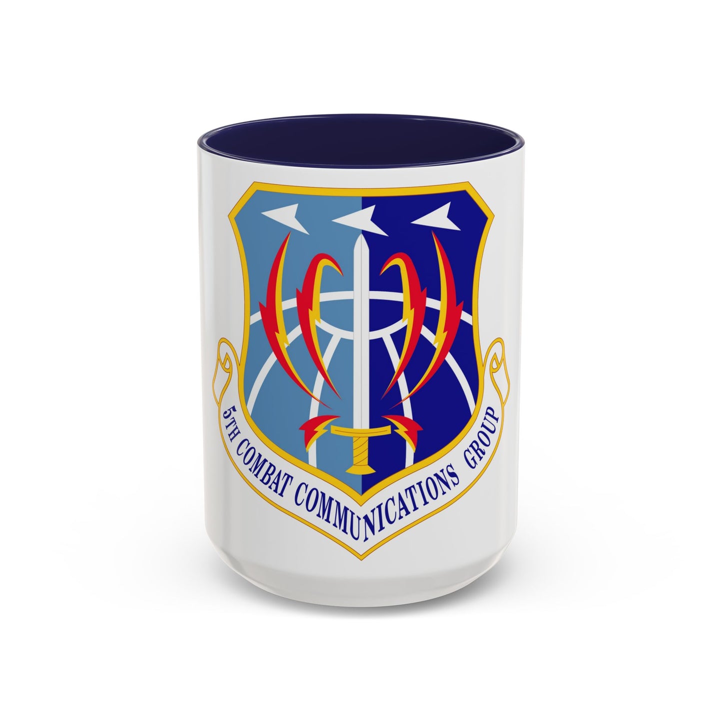 5 Combat Communications Group ACC (U.S. Air Force) Accent Coffee Mug