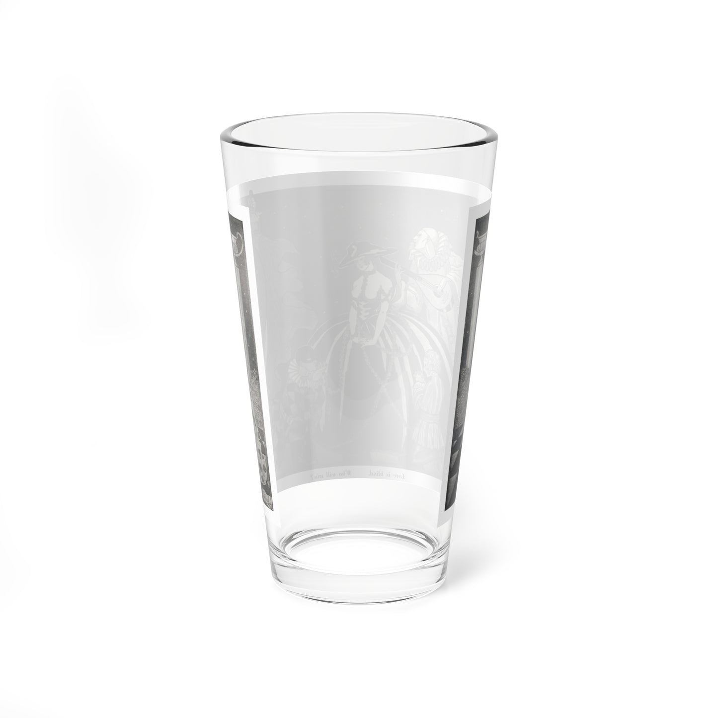 Love is blind. Who will win, Spice O'Life, April 1926 - Pint Glass 16oz
