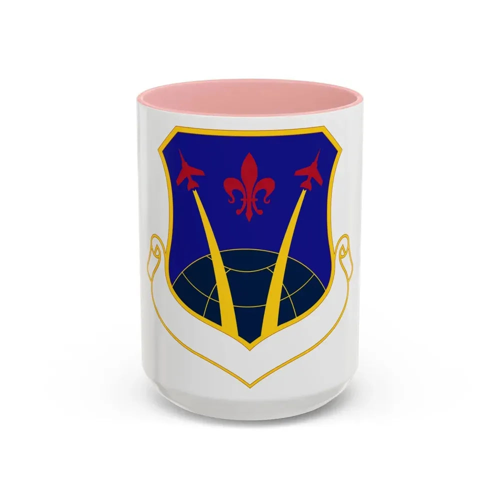 926 Wing AFRC (U.S. Air Force) Accent Coffee Mug 15oz Pink - Go Mug Yourself