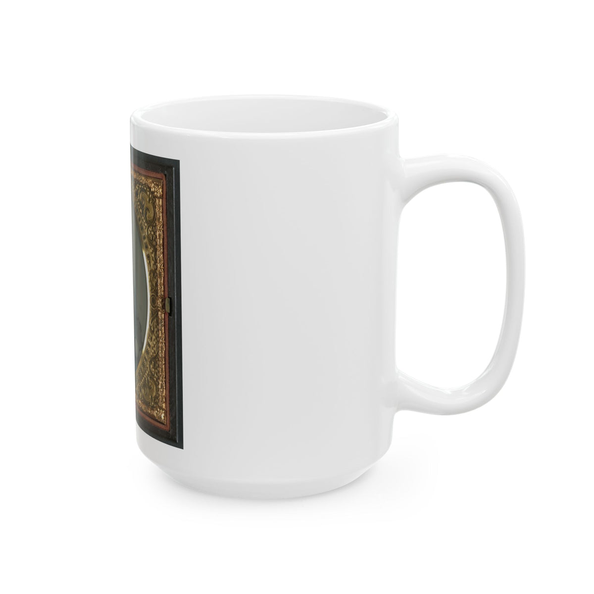 Private Alexander T. Harris Of Richmond Parker Virginia Light Artillery Battery In Richmond Depot Jacket (U.S. Civil War) White Coffee Mug