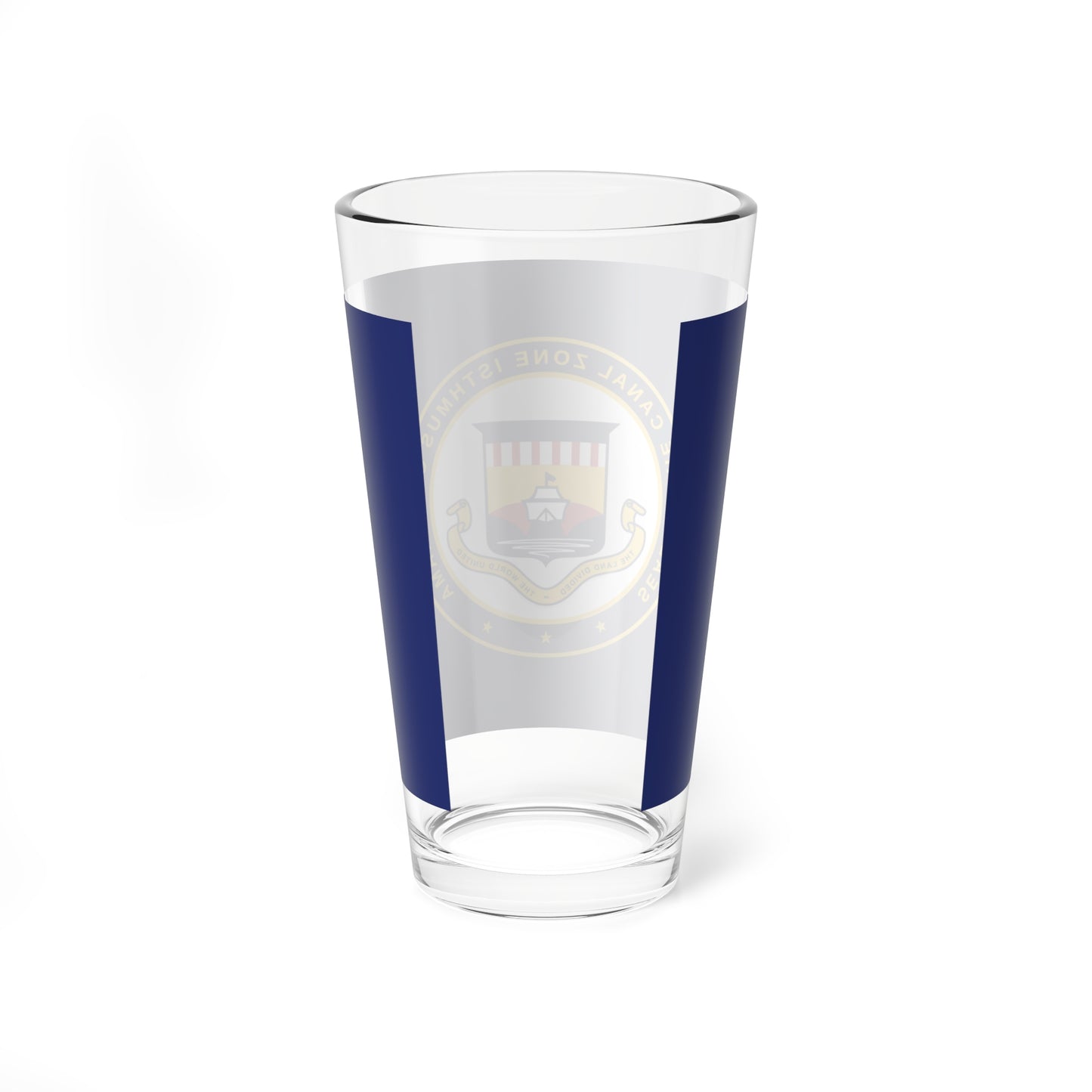 Flag of Panama Canal Zone (Panama) Pint Glass 16oz