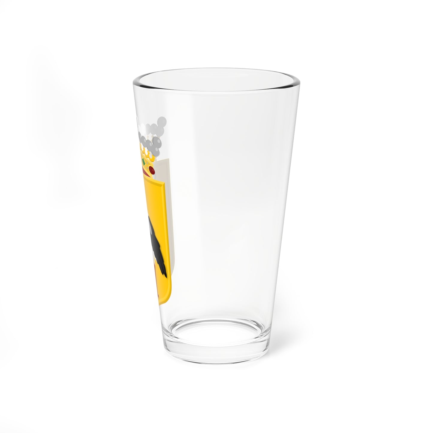 Den Haag wapen zonder schildhouders (Netherlands) (Coat of Arms) Pint Glass 16oz