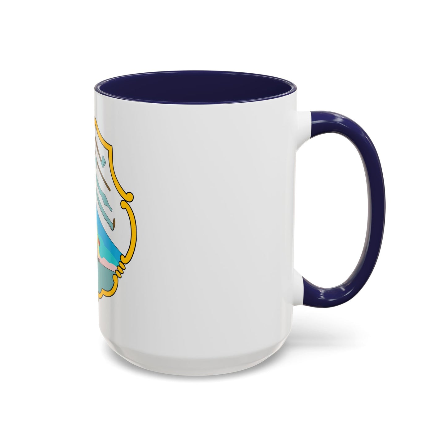 Coat of arms of British Honduras (1819-1907) - Accent Coffee Mug