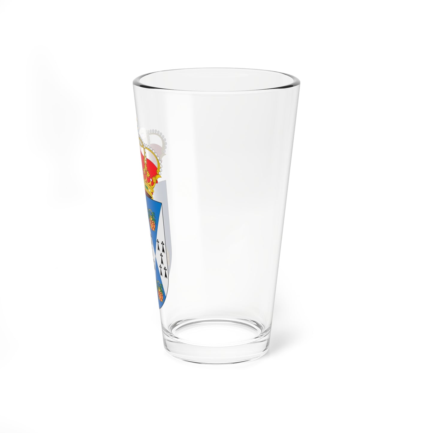 Escudo de Albaida del Aljarafe Sevilla (Spain) (Coat of Arms) Pint Glass 16oz