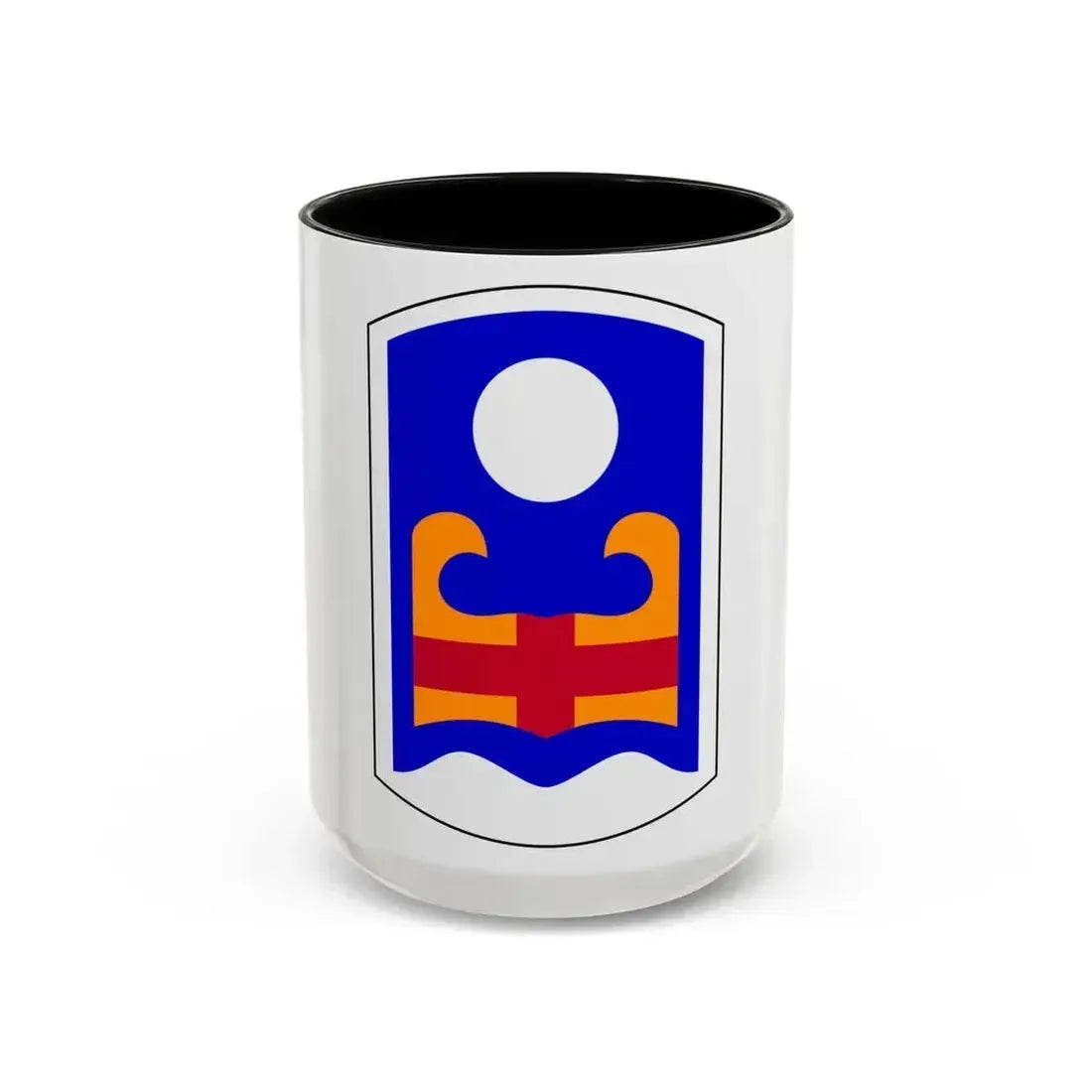 92nd Maneuver Enhancement Brigade (U.S. Army) Accent Coffee Mug 15oz Black - Go Mug Yourself