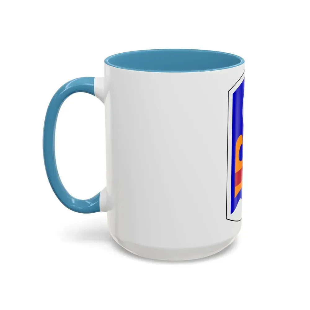 92nd Maneuver Enhancement Brigade (U.S. Army) Accent Coffee Mug - Go Mug Yourself