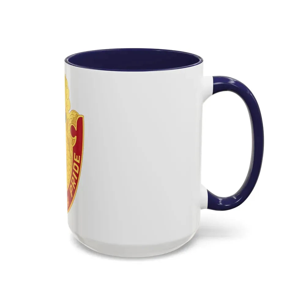 93 Engineer Battalion (U.S. Army) Accent Coffee Mug - Go Mug Yourself