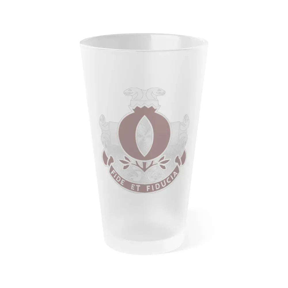 93 Evacuation Hospital (U.S. Army) Frosted Pint Glass 16oz Default Title - Go Mug Yourself