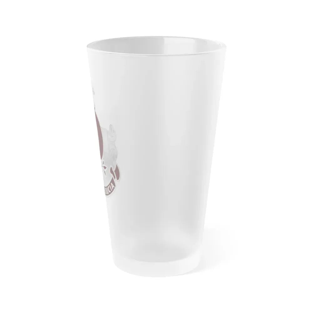 93 Evacuation Hospital (U.S. Army) Frosted Pint Glass 16oz - Go Mug Yourself