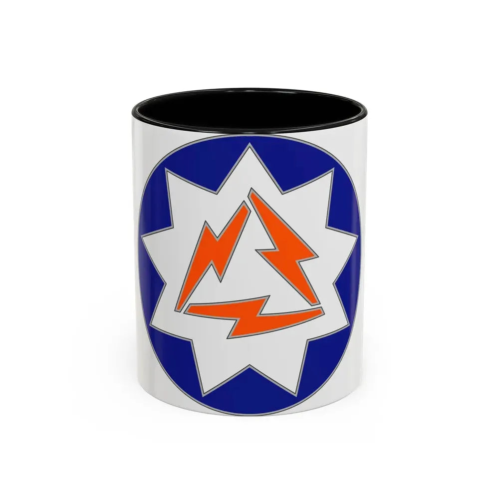 93 Signal Brigade (U.S. Army) Accent Coffee Mug 11oz Black - Go Mug Yourself
