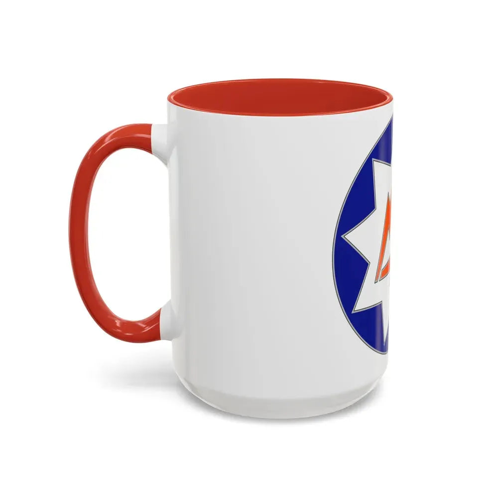 93 Signal Brigade (U.S. Army) Accent Coffee Mug - Go Mug Yourself