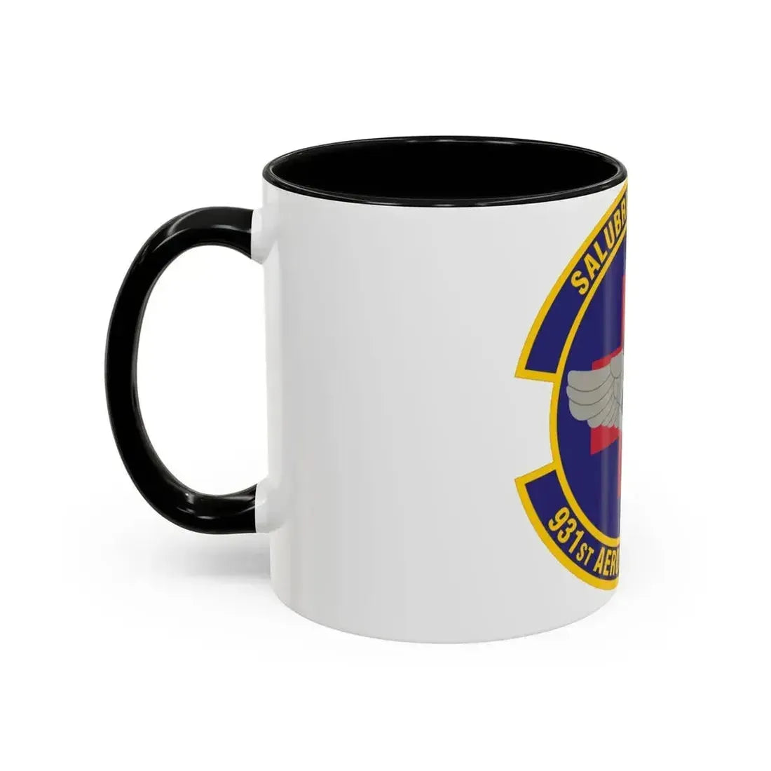931 Aerospace Medicine Squadron AFRC (U.S. Air Force) Accent Coffee Mug - Go Mug Yourself