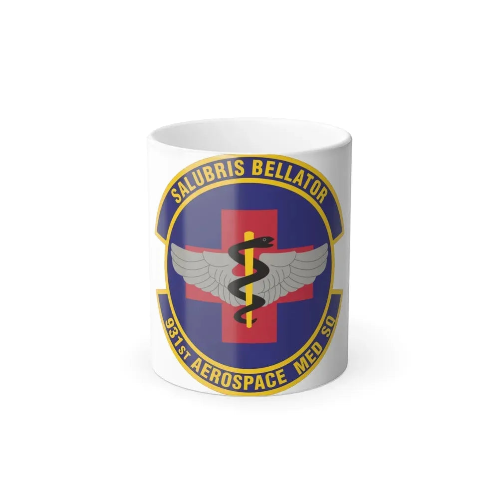 931 Aerospace Medicine Squadron AFRC (U.S. Air Force) Color Changing Coffee Mug 11oz - Go Mug Yourself