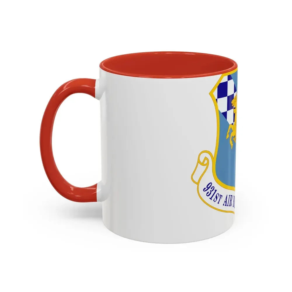 931 Air Refueling Wing AFRC (U.S. Air Force) Accent Coffee Mug - Go Mug Yourself