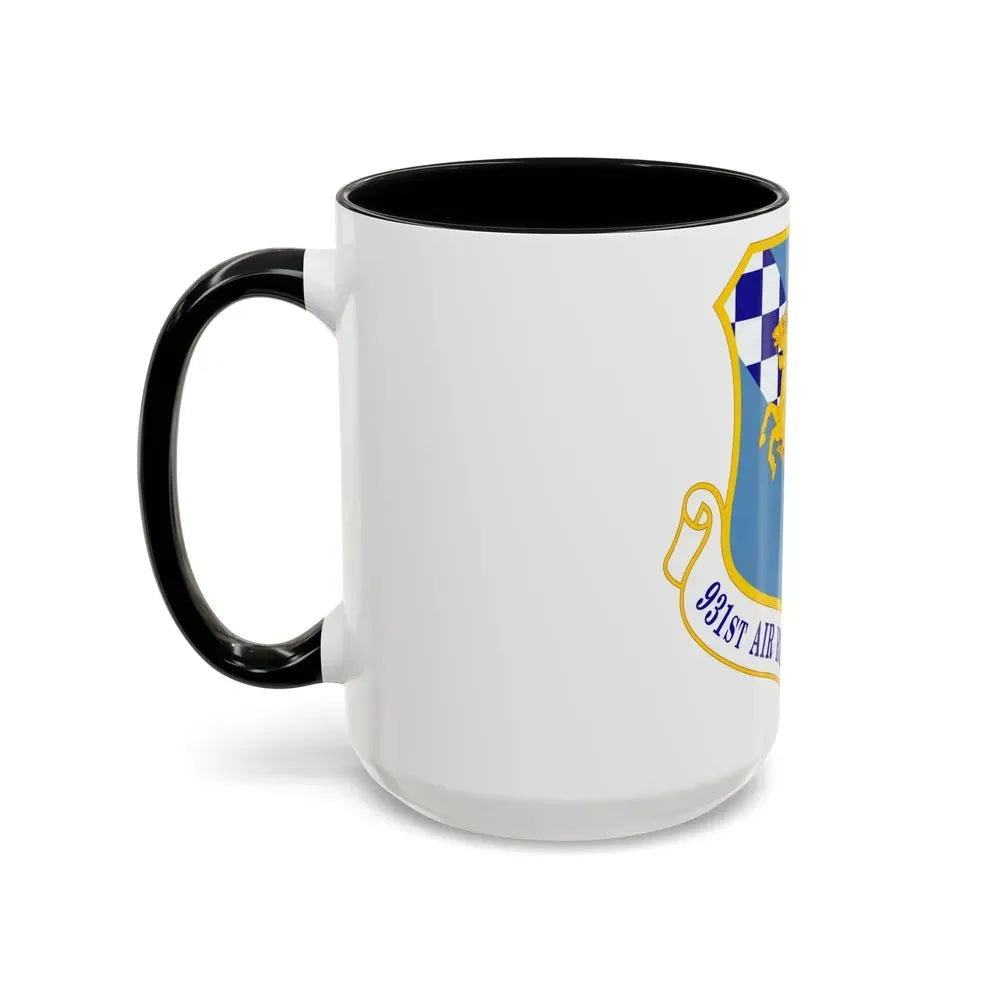 931 Air Refueling Wing AFRC (U.S. Air Force) Accent Coffee Mug - Go Mug Yourself