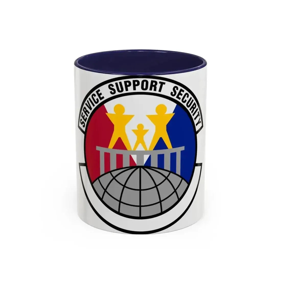 931 Force Support Squadron AFRC (U.S. Air Force) Accent Coffee Mug 11oz Navy - Go Mug Yourself