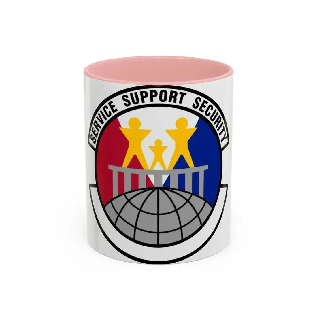 931 Force Support Squadron AFRC (U.S. Air Force) Accent Coffee Mug 11oz Pink - Go Mug Yourself