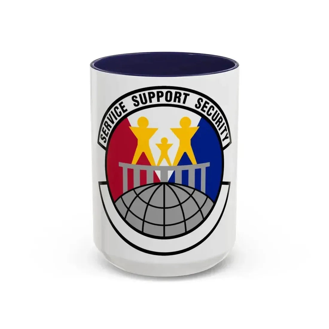 931 Force Support Squadron AFRC (U.S. Air Force) Accent Coffee Mug 15oz Navy - Go Mug Yourself