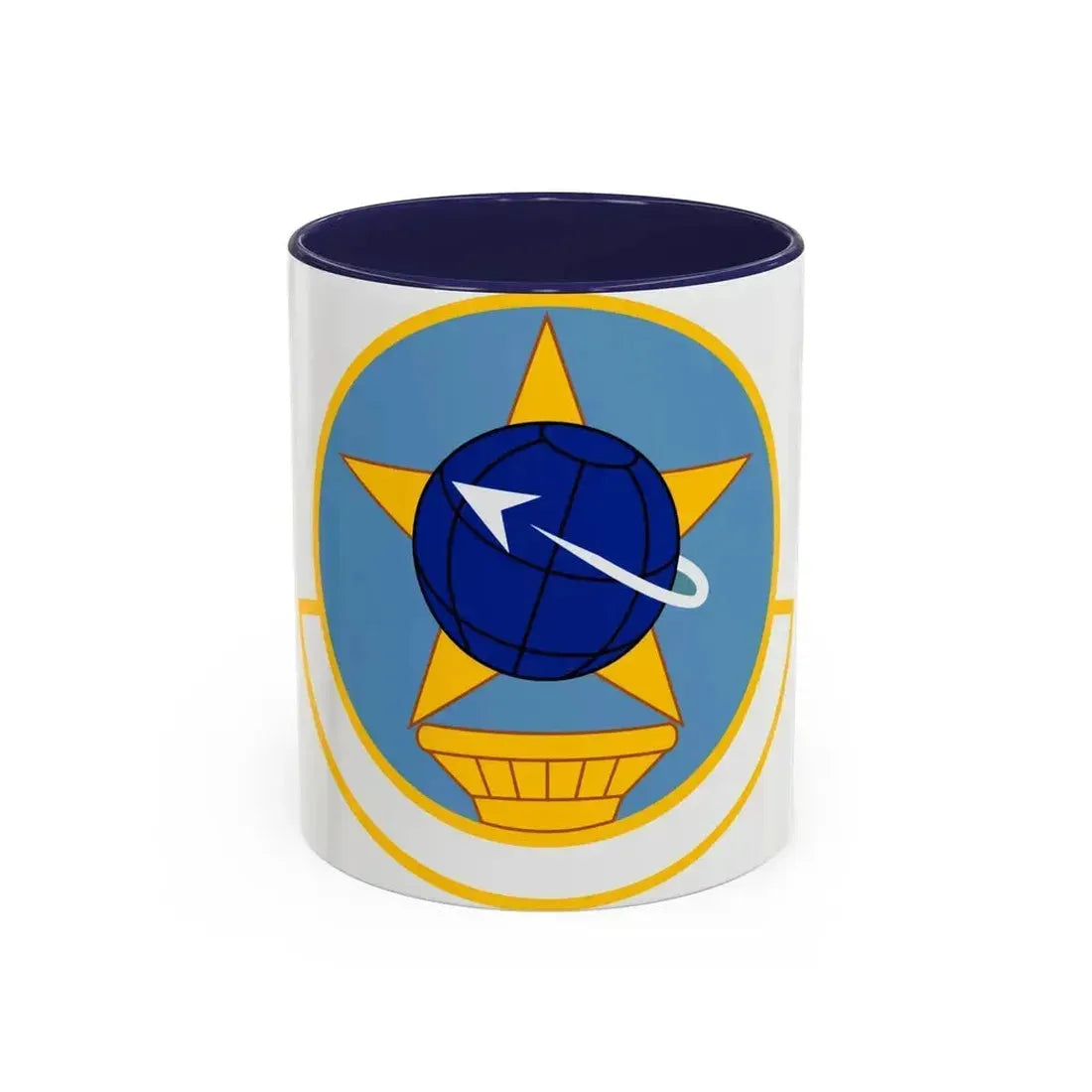 931 Operations Support Squadron AFRC (U.S. Air Force) Accent Coffee Mug 11oz Navy - Go Mug Yourself