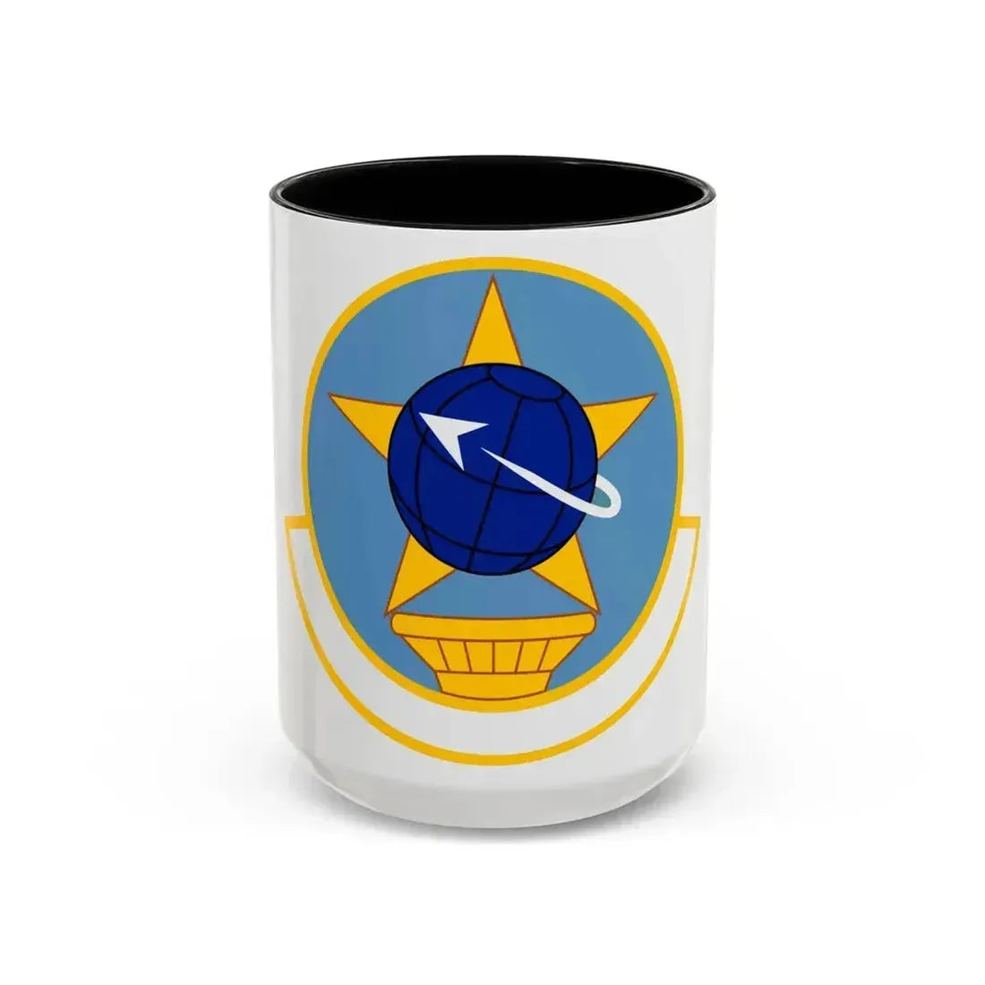 931 Operations Support Squadron AFRC (U.S. Air Force) Accent Coffee Mug 15oz Black - Go Mug Yourself