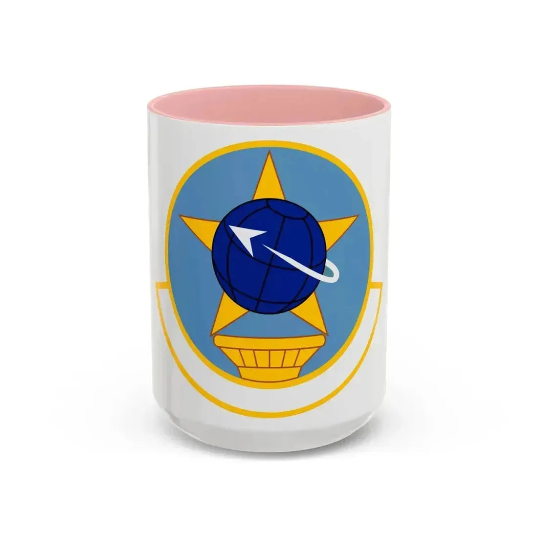 931 Operations Support Squadron AFRC (U.S. Air Force) Accent Coffee Mug 15oz Pink - Go Mug Yourself