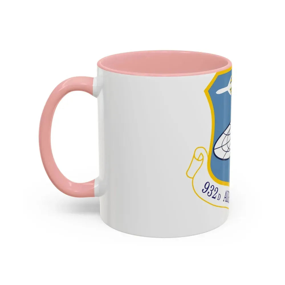 932 Airlift Wing AFRC (U.S. Air Force) Accent Coffee Mug - Go Mug Yourself