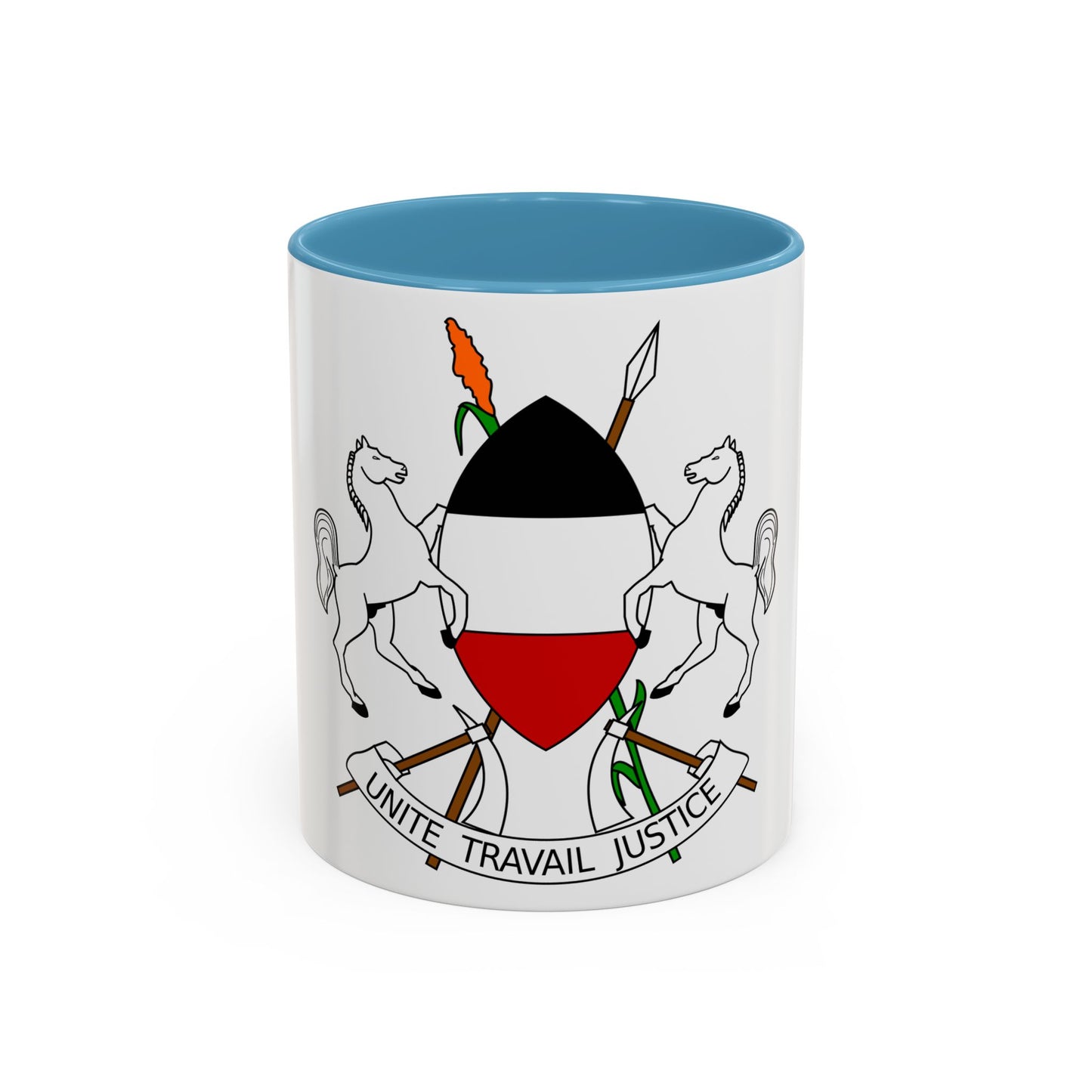 Coat of arms of Upper Volta (1967-1984) - Accent Coffee Mug
