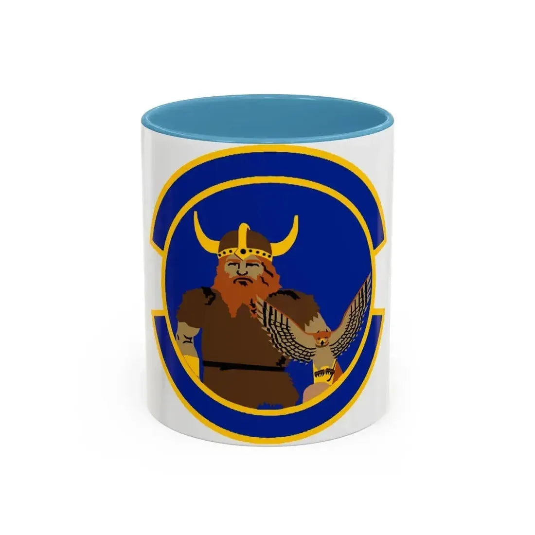 934 Operations Support Squadron AFRC (U.S. Air Force) Accent Coffee Mug 11oz Light Blue - Go Mug Yourself