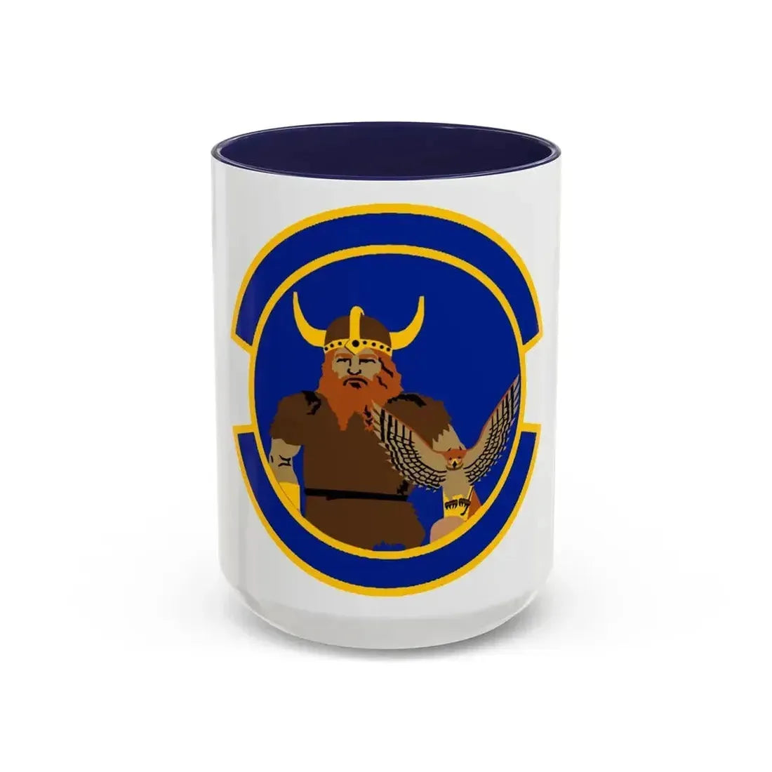 934 Operations Support Squadron AFRC (U.S. Air Force) Accent Coffee Mug 15oz Navy - Go Mug Yourself