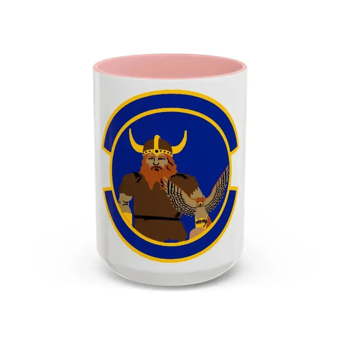 934 Operations Support Squadron AFRC (U.S. Air Force) Accent Coffee Mug 15oz Pink - Go Mug Yourself