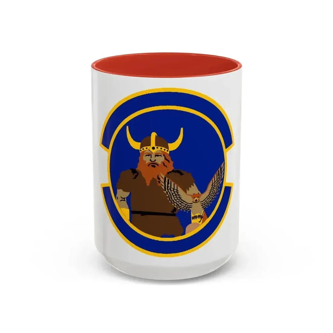 934 Operations Support Squadron AFRC (U.S. Air Force) Accent Coffee Mug 15oz Red - Go Mug Yourself