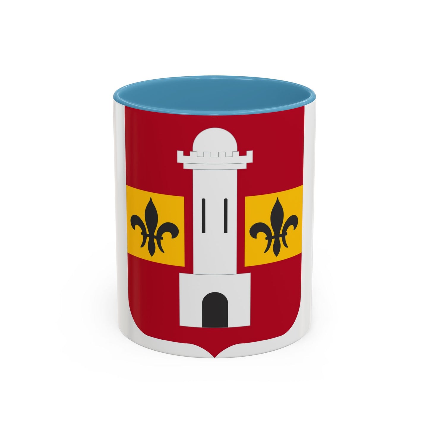 740th Antiaircraft Artillery Gun Battalion v2 (U.S. Army) Accent Coffee Mug
