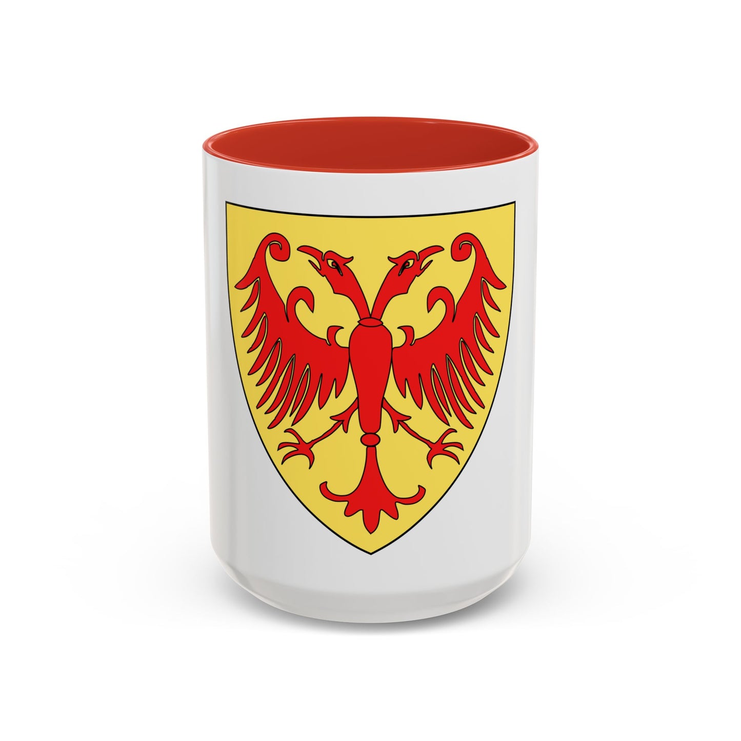 Coat of arms of the Kingdom of Serbia (medieval) - Accent Coffee Mug