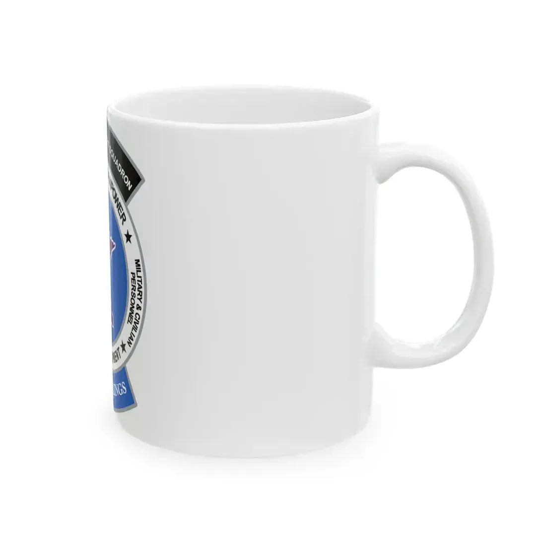 934th Force Support Sq. GLOBAL VIKINGS (U.S. Air Force) White Coffee Mug - Go Mug Yourself