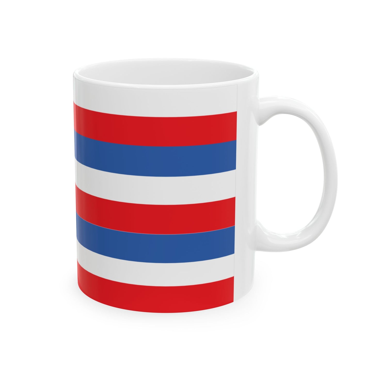 Hawaiian Flag Official (United States) White Coffee Mug