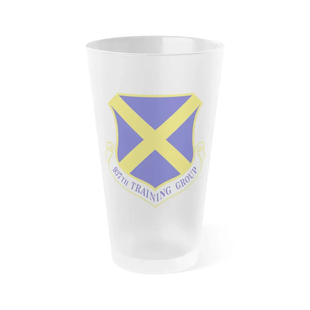 937th Training Group (U.S. Air Force) Frosted Pint Glass 16oz Default Title - Go Mug Yourself