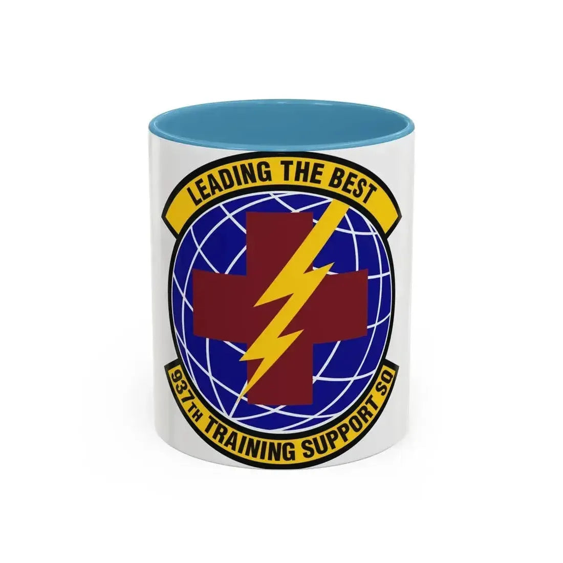 937th Training Support Squadron (U.S. Air Force) Accent Coffee Mug 11oz Light Blue - Go Mug Yourself