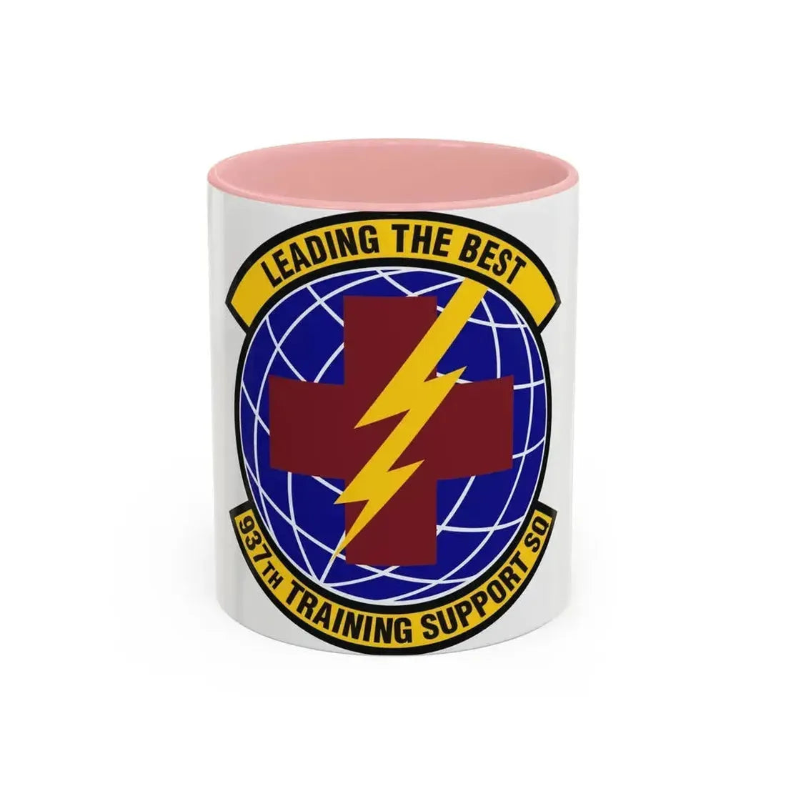 937th Training Support Squadron (U.S. Air Force) Accent Coffee Mug 11oz Pink - Go Mug Yourself