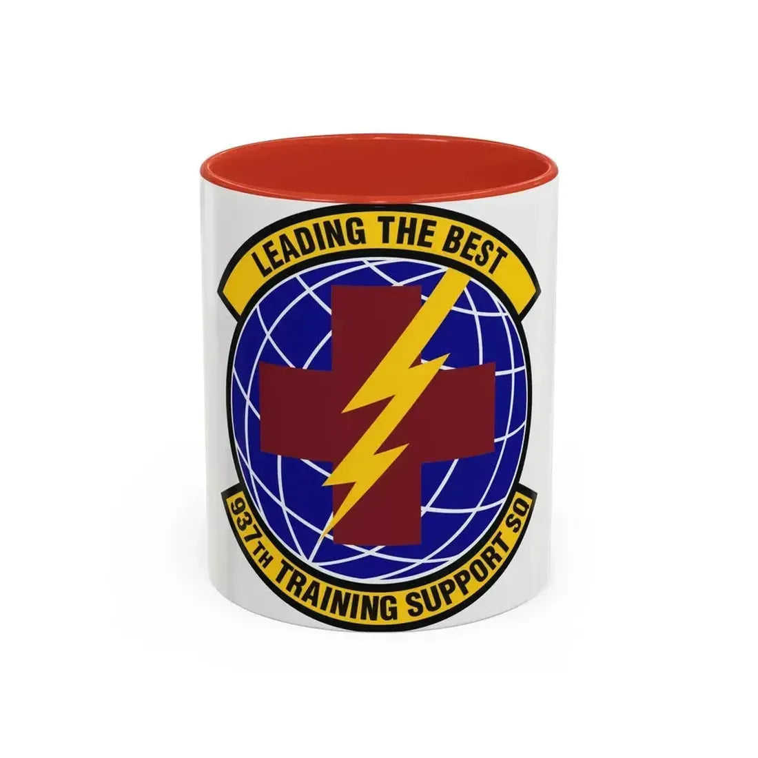 937th Training Support Squadron (U.S. Air Force) Accent Coffee Mug 11oz Red - Go Mug Yourself