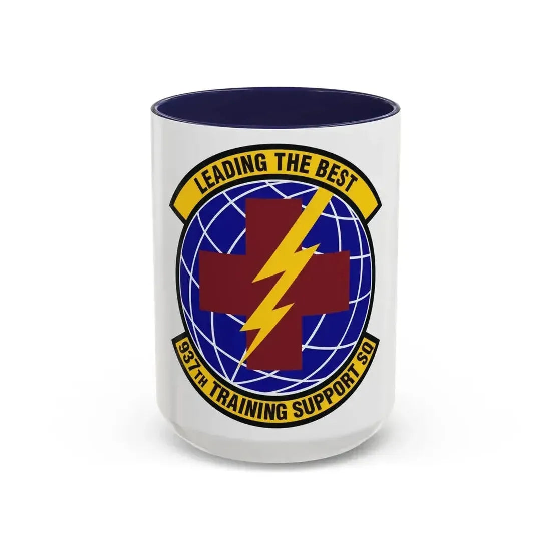 937th Training Support Squadron (U.S. Air Force) Accent Coffee Mug 15oz Navy - Go Mug Yourself