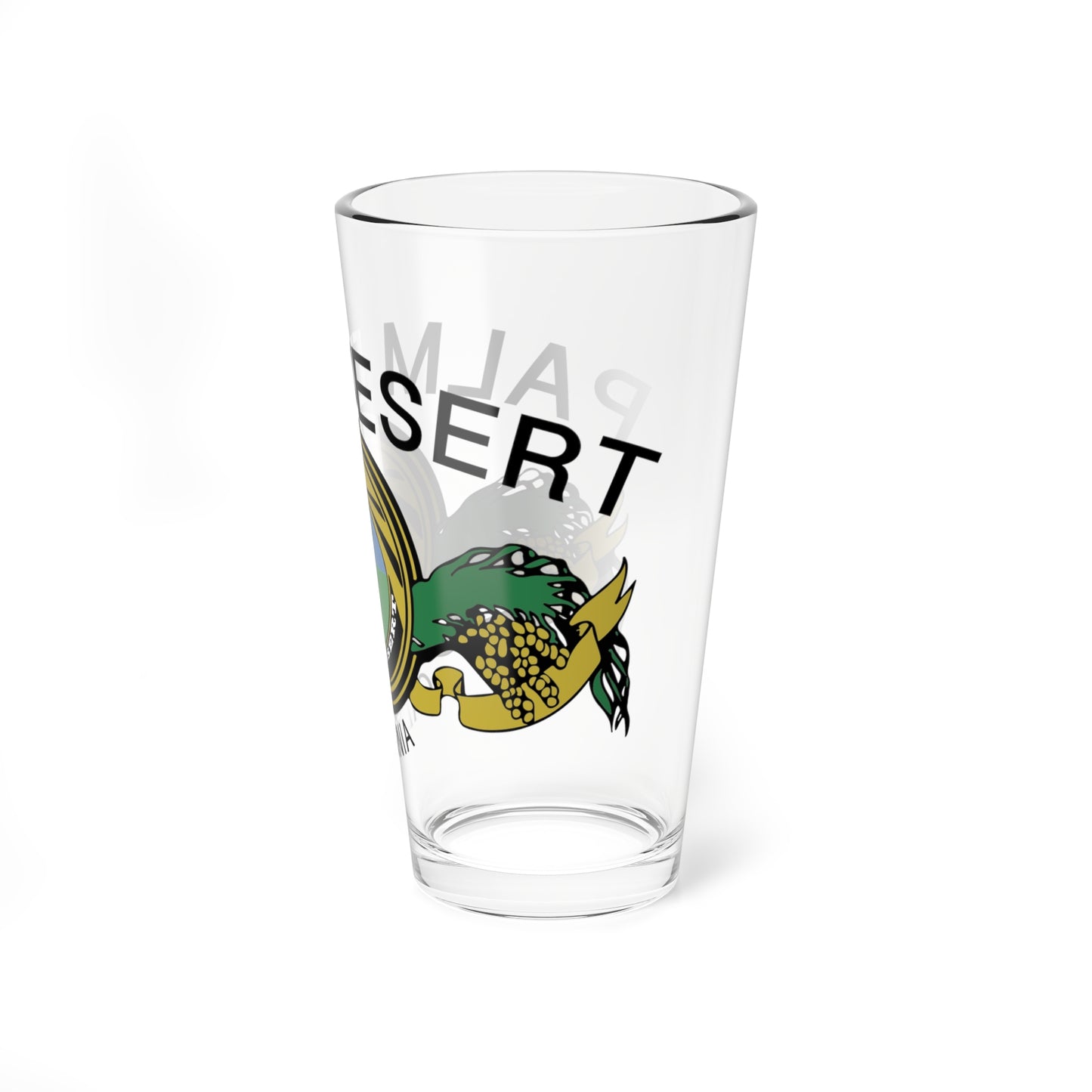 Flag of Palm Desert California (United States) Pint Glass 16oz