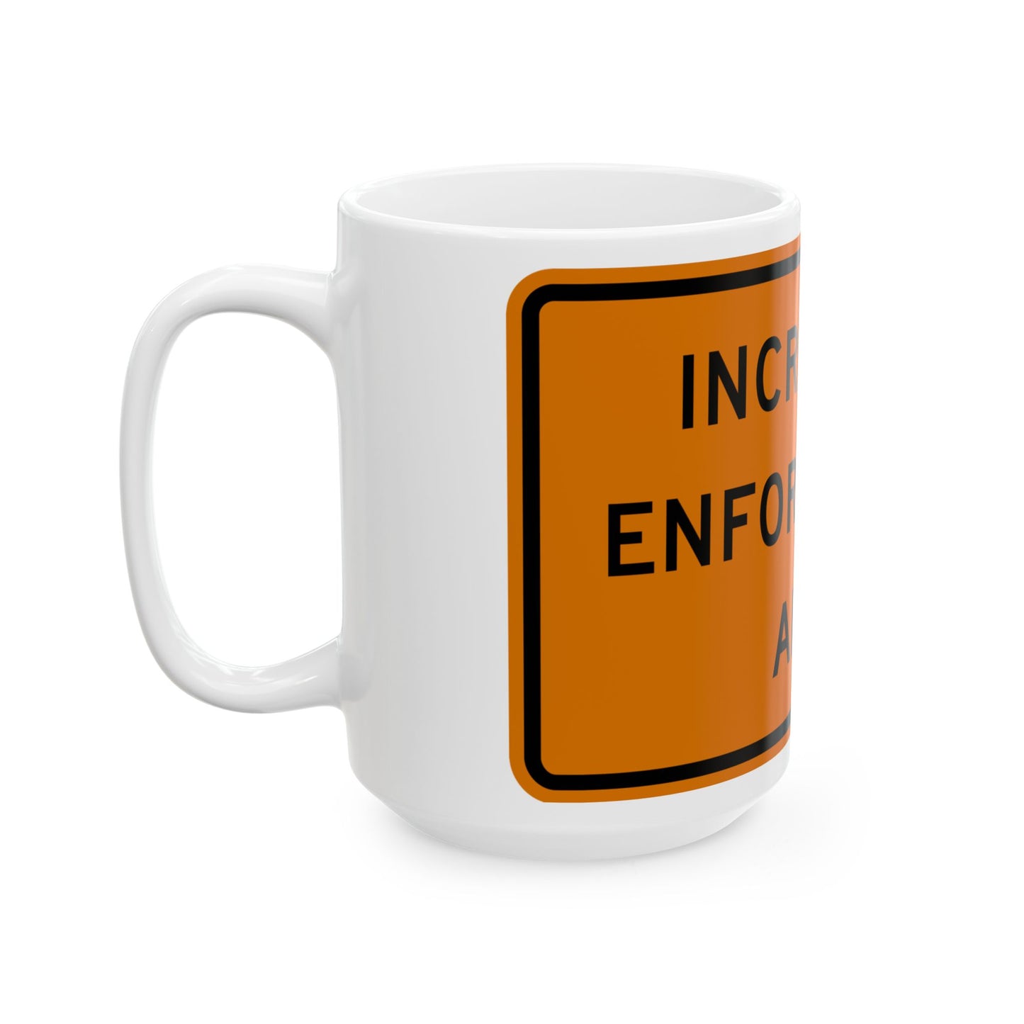 NYS NYW8-46 (New York) (Road Sign) White Coffee Mug